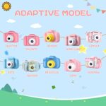 Yinke Kids Camera Case Compatible with Seckton/GKTZ/Desuccus/Rindol/Agoigo/VATENIC/LC-dolida/OZMI Travel Hard Carry Case, Fits Most Kids Camera Toy Gift