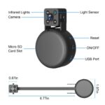 FULAO Mini Hidden Camera Small WiFi Spy Camera FHD 1080P Tiny Nanny Cam for Home/Office Security Stronger Night Vision – Flexible Lens