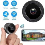 AeapYar 1080P Magnetic WiFi Camera,Spy Hidden Camera,WiFi Reshline Camera for Home Office Security,Secret Cameras with Motion Detection Night Vision