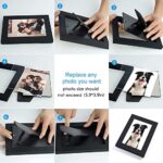Hidden Photo Frame Camera, Mini Spy Video Camera Picture Frame Camera with Motion Detection, No WiFi Mini Video Recorder for Home and Office Nanny Cam No Audio