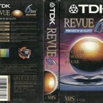 TDK Blank VHS TAPES: Premium Quality Revue (4 Pack) 6 hrs (T-120)