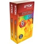 TDK 2-Pack VHS Tapes (ST120XPS2)