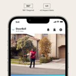 REOLINK Video Doorbell Camera with Chime, PoE IP Door Security Camera Outdoor, 5MP 180° Diagonal, Two-Way Talk, Humanoid Detection, Plug & Play, Secured Local Storage, No Monthly Fee, Doorbell PoE