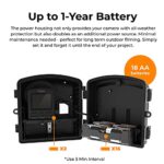 Brinno BCC2000 | Construction & Outdoor Security Timelapse Camera Trio Bundle Pack | Includes: TLC2000 Camera, Industrial Clamp, & Weather-Resistant Case | 1-Year Battery Life | 1080P