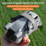 Upgraded Propeller Holder for DJI Mini 3 Pro Drone Guard Strap Protector Stabilizer Accessories