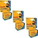 Kodak Ultramax 400 Color Print Film 36 Exp. 35mm DX 400 135-36 (108 Pics) (Pack of 3), Basic
