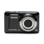 Kodak PIXPRO Friendly Zoom FZ53 Digital Camera (Black) Bundle with Case for Compact Point and Shoot Cameras (2 Items)