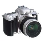 NIKON N75 35MM Autofocus SLR Camera w/ 28-80MM Lens (Silver/Black)