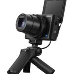 Sony DSCRX100M5A Camera Vlogger Bundle: RX100 VA Cyber Shot Compact Digital Camera with Fast 0.05 AF, 24fps, Wide Coverage & 24-70mm Zoom – 4K HD Video Recording – Vct Camera / Selfie Grip – Black