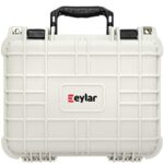 Eylar Protective Hard Camera Case Water & Shock Proof w/Foam TSA Approved 13.37 Inch 11.62 Inch 6 Inch Polar White