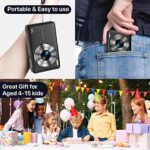 Digital Camera, Kids Camera with 32GB Card FHD 1080P 44MP Vlogging Camera with LCD Screen 16X Zoom Compact Portable Mini Rechargeable Camera Gifts for Students Teens Adults Girls Boys-Black