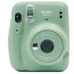 Fujifilm Instax Mini 11 Instant Film Camera, with Fujifilm instax Mini Instant Daylight Film Twin Pack, 20 Exposures (Sage Green)