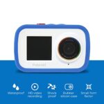 Polaroid Dual Screen WiFi Action Camera 4K 18mp, Waterproof Sports Polaroid Camera with Built in Rechargeable Battery and Mounting Accessories for Vlogging, Sports, Traveling, Home Videos