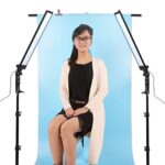 GIJUANRING Photography Lighting LED Studio Light 5600K Dimmable Photo Studio Video Light Kit with Tripod Stand for Portrait Video and Shooting