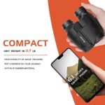 Alatino 12×25 Upgraded Binoculars, Twist-up Eyecups and Multi-Focus Compact Binoculars for Adults Kids