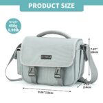 G-raphy Camera Shoulder Bag Camera Case for SLR DSLR Cameras (Nikon,Canon,Sony,Olympus etc), Lenses, Cables, Accessories