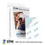 Zink 2″x3″ Premium Instant Photo Paper (50 Pack) Compatible with Polaroid Snap, Snap Touch, Zip and Mint Cameras and Printers, 50 count (Pack of 1)