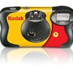 kodak 3920949 Fun Saver Single Use Camera with Flash (Yellow/Red)