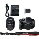 EOS 4000D DSLR Camera with 18-55mm f/3.5-5.6 III Lens – Pixi Advanced Bundle (International Version) (Renewed)