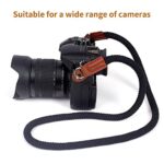 chengshengda Camera Strap Rope Vintage Soft Camera Neck Shoulder Belt Strap for Photographers,Women,Micro Single and DSLR Camera(Blank)