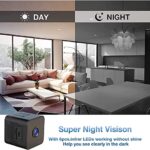 Webookers WB Hidden Camera – Spy Camera – Micro Camera – Mini Camera – Nanny Cam – Small Cameras for Spying – Indoor and Outdoor Camera with Night Vision – Surveillance Camera Full HD