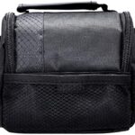 Small Soft Padded Camera Equipment Bag / Case for Canon, Nikon, Sony, Samsung, Olympus, Pentax, Panasonic & More + Microfiber Cloth