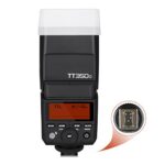 Godox TT350o Mini Thinklite TTL Flash Speedlite 2.4G HSS 1/8000s GN36 for Olympus Panasonic Cameras for Olympus E-P5 E-P3 Pen-F E-M10II E-M5II E-M1 E-PL8 Panasonic DMC-GX85 DMC-G7 DMC-GF1 DMC-LX100