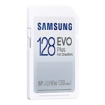 SAMSUNG EVO Plus Full Size 128 GB SDXC Card 130MB/s Full HD & 4K UHD, UHS-I, U3, V30 (MB-SC128K/AM)