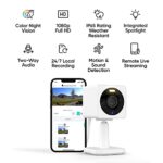 WYZE Cam OG 1080p HD Wi-Fi Security Camera – Indoor/Outdoor, Color Night Vision, Spotlight, 2-Way Audio, Cloud & Local storage- Ideal for Home Security, Baby, Pet Monitoring – Alexa & Google Assistant