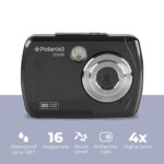 Polaroid IS048 Digital Camera – Small Lightweight Waterproof Instant Sharing 16 MP Digital Portable Handheld Action Camera (Black)