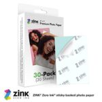 Zink 2″x3″ Premium Instant Photo Paper (30 Pack) Compatible with Polaroid Snap, Snap Touch, Zip and Mint Cameras and Printers