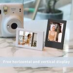 CAIYOULE Mini Picture Frame for Instax Mini 12/11/9/8/7+/EVO 3” Film-Classic Polaroid 2×3 Photo Frame (10 Pack)