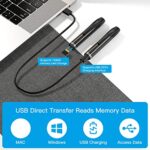 1080P Spy Hidden Camera Pen No WiFi Indoor Home Security Camera Outdoor Mini Body Video Camera Small Compact Secret Camera Monitor Nanny Camera