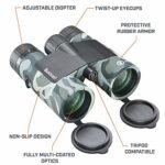 Bushnell Prime Binocular 10×42 Blackout Camo Waterproof Hunting Binocular