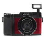 Minolta MND30 30 MP / 2.7K Ultra HD Digital Camera (Red)