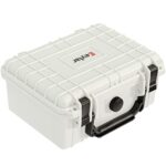 Eylar Protective Camera Hard Case Water & Shock Proof w/Foam, TSA Standards 9.12 inch 7.56 inch 4.37 inch (White)