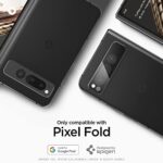 Spigen Camera Lens Screen Protector [GlasTR EZ FIT Optik] designed for Pixel Fold – Black [2 Pack]