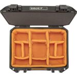 Pelican Vault – V300 Multi-Purpose Hard Case with Padded Dividers for Camera, Drone, Equipment, Electronics, and Gear (Black)