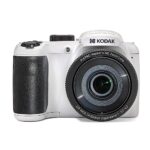 Kodak PIXPRO AZ255 Astro Zoom 16MP Digital Camera (White) – High-Resolution Photography with 25X Optical Zoom – Perfect Point-and-Shoot Camera Bundle with 32GB Memory Card and Camera Case (3 Items)