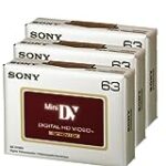 Sony DVC HD 63 Minute Videocassette – 3 Pack (Discontinued by Manufacturer)