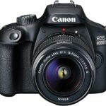 Canon EOS 4000D DSLR (Rebel T100) W/ 18-55mm Zoon Lens Kit |18 Megapixels CMOS | HD Video + Wide Angle Lens + Telephoto Lens, 64GB Memory, 3PC Filter Kit, Case, Tripod + More (31PC Bundle)