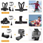 Kuptone 52 in 1 Accessories Kit Bundle for Gopro 11 10 9 Waterproof Housing Filters Silicone Case Head Chest Strap Suction Cup/Bike Mount Floating Grip