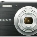 Sony W810/B 20 MP Digital Camera (Black) + 2X 32GB Memory Card Bundle