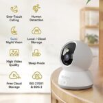 blurams Pet Camera,2K Security Camera Indoor,Dog Camera with Phone App,Home Camera for Baby with One-Touch Call,Color Night Vision,2-Way Audio,AI Motion Detection,Works with Alexa(2.4GHz ONLY)