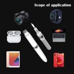 Airpod Cleaner Kit,Cleaning Pen 4 in 1 Multi-Function Cleaner Set Tool Soft Brush for Computer/Camera/Phone Accessories for Gifts