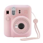 Fujifilm Instax Mini 12 Instant Camera with Case, 60 Fujifilm Prints, Decoration Stickers, Frames, Photo Album and More Accessories (Blossom Pink)