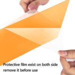 Sakolla 10Pcs Colored Lighting Gel Filters – Correction Gel Light Filter, Transparent Color Overlays Film Plastic Sheets 8.5 x 11 Inch (Halloween Orange)