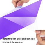 Sakolla 10Pcs Colored Lighting Gel Filters – Correction Gel Light Filter, Transparent Color Overlays Film Plastic Sheets 8.5 x 11 Inch (Halloween Purple)
