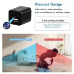 Hidden Camera – Spy Camera – Spy Camera Charger – USB Charger Camera – Best Mini Spy Camera – Secret Camera – Nanny Cam – USB Spy Camera – Small Cameras for Spying – Surveillance Camera 1080P Full HD