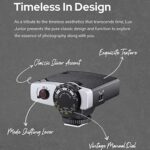 Godox Lux Junior Retro Camera Flash for Canon Sony Nikon Fujifilm Olympus Camera Flash Speedlight Speedlite,GN12 6000K±200K CCT,Auto & Manual Flash 1/1-1/64 Flash Power,for Digital Camera Film Camera